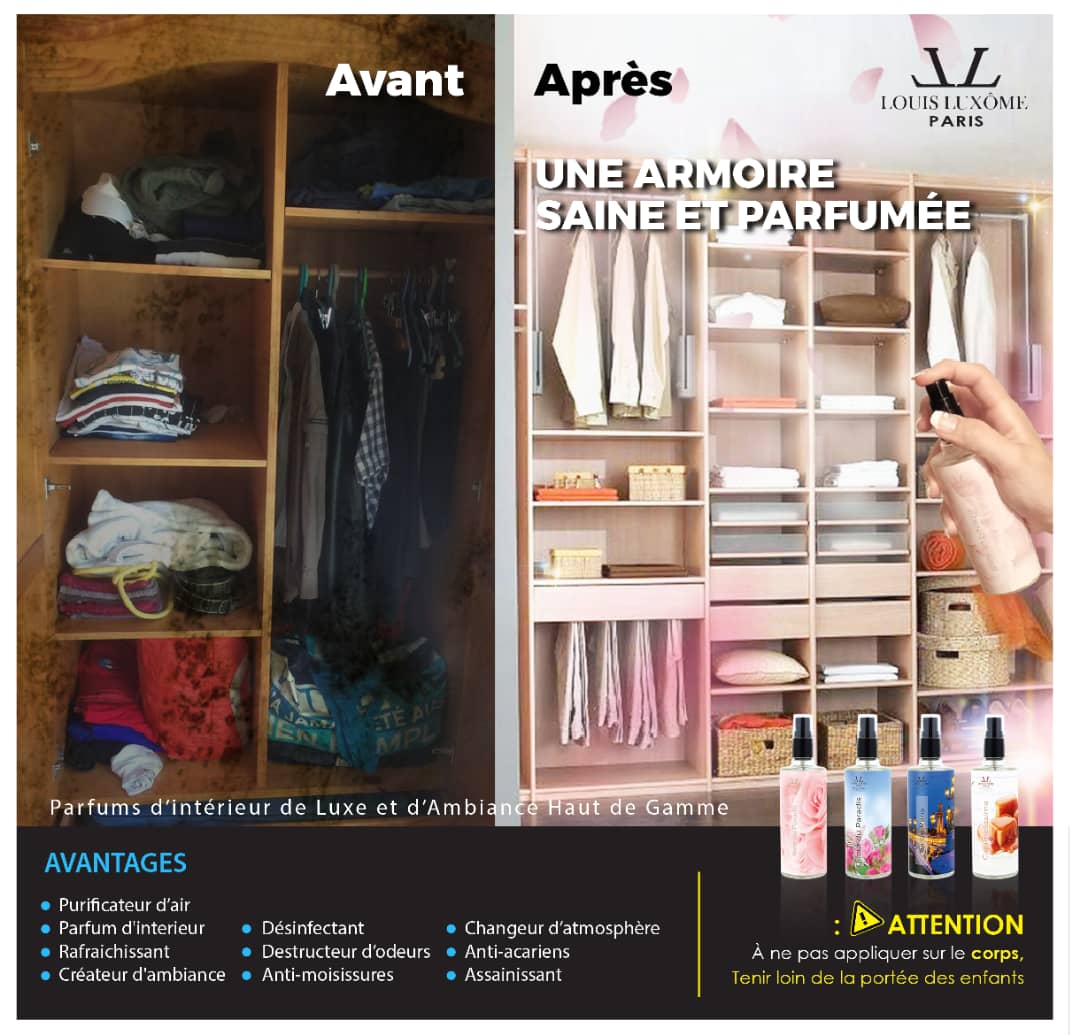 Pack de 4:Les sprays Luxômiseurs Tout en 1 Multi-usages les plus complets au Monde
