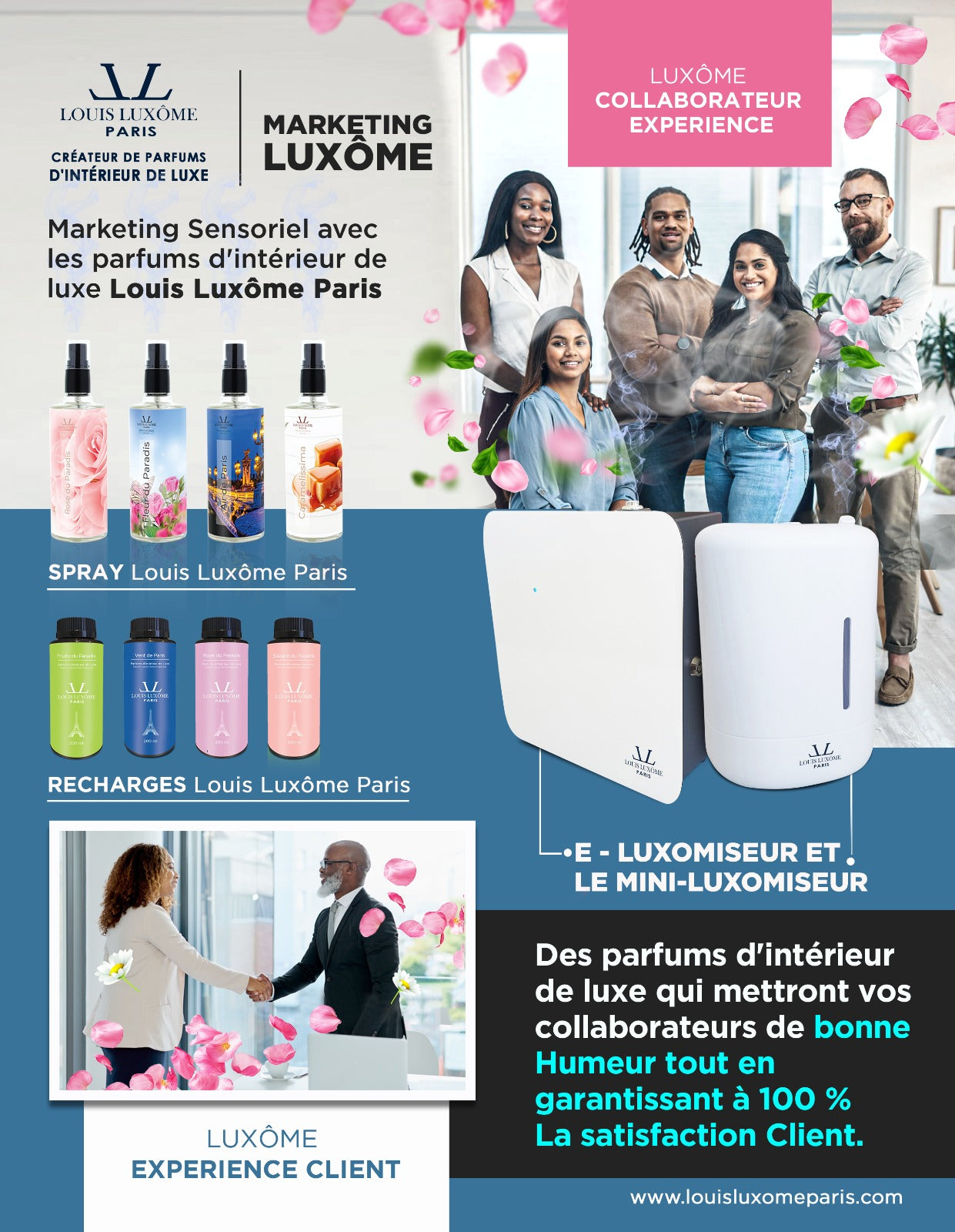 Le Marketing Luxôme et Luxôme Expérience Collaborateur en Entreprise via nos Luxômiseurs