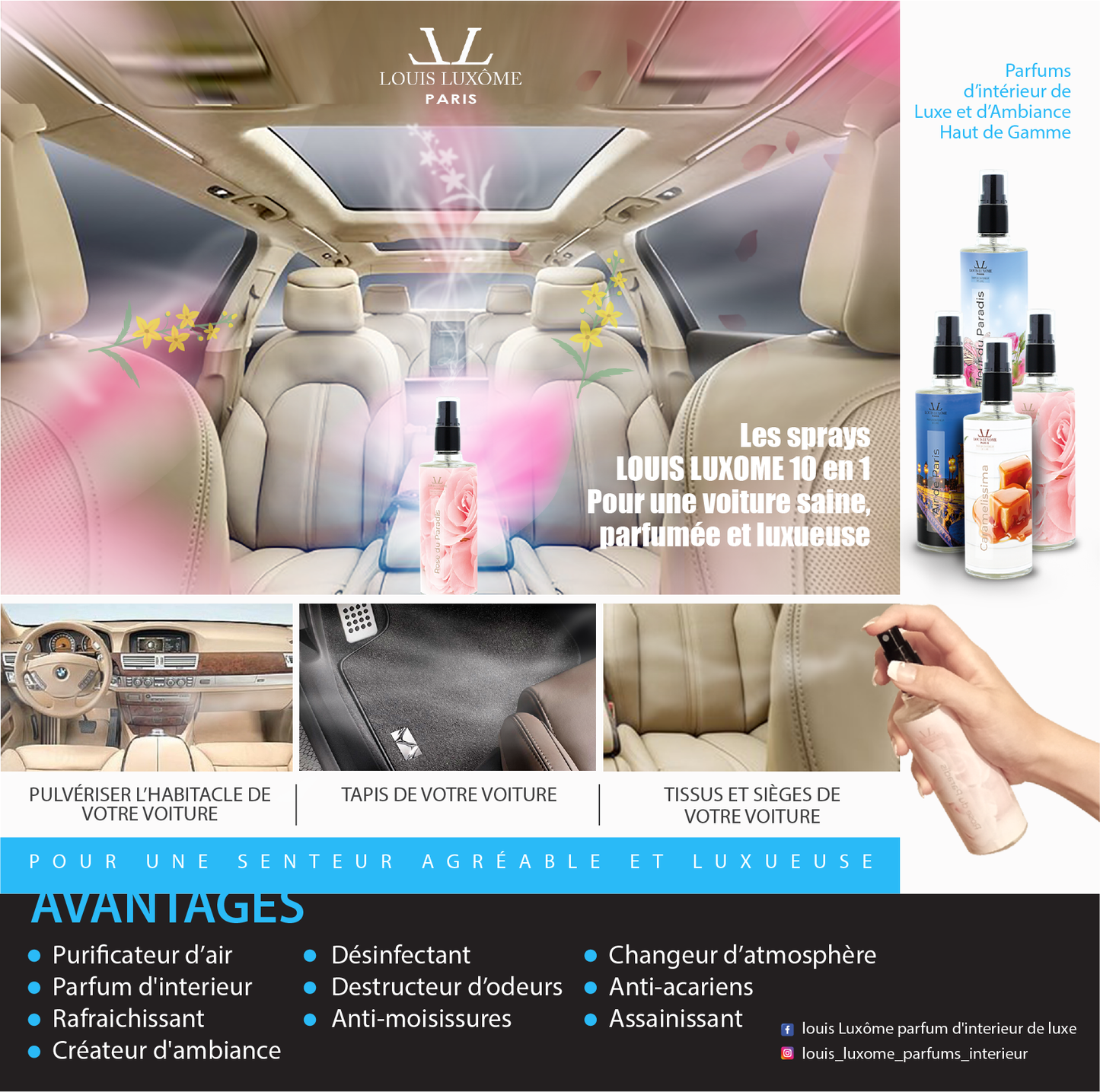 C-Luxômiseur: Luxômisez l'intérieur de votre voiture