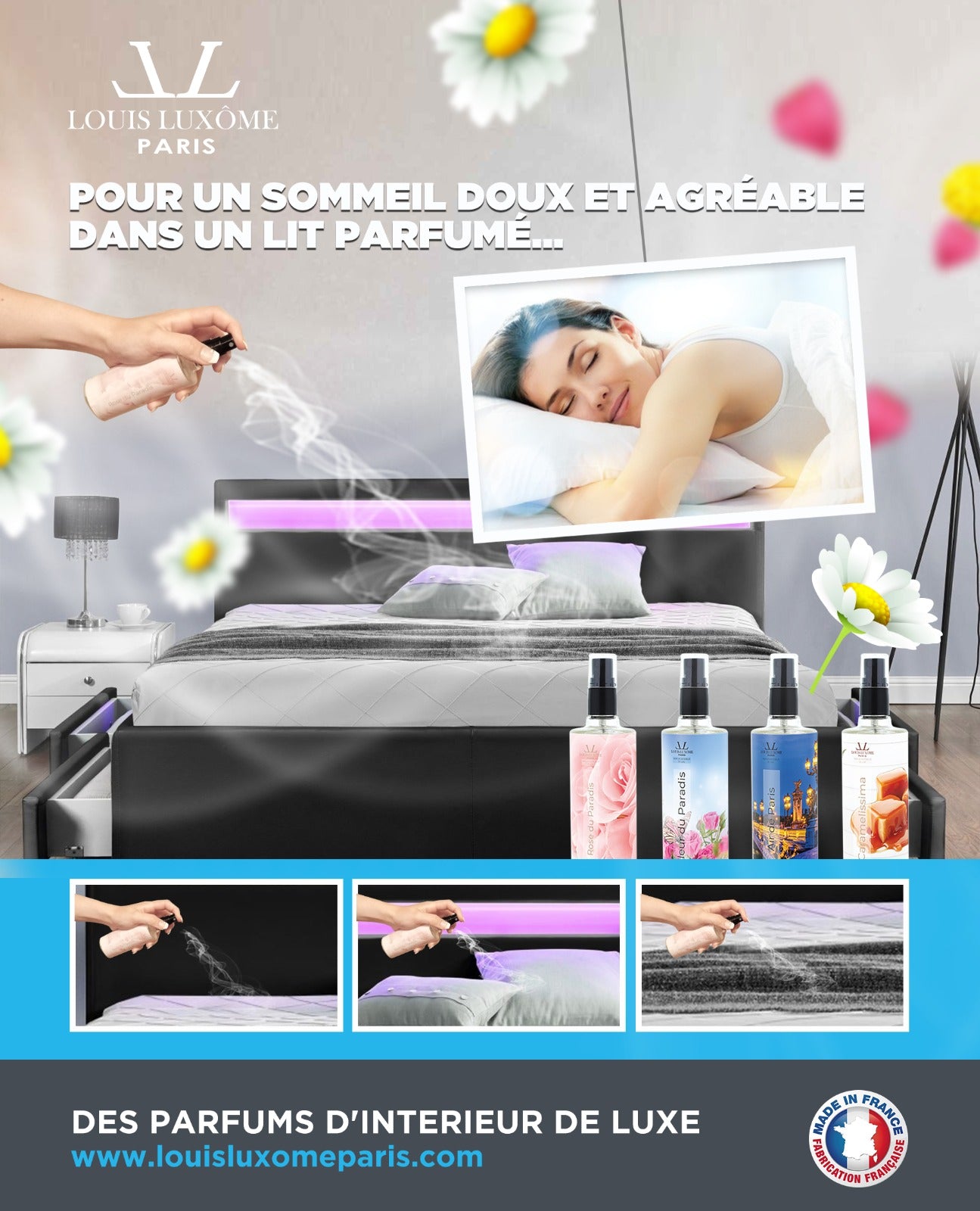 TOUT EN 1:Les sprays Luxômiseurs Multi-usages les plus complets au Monde