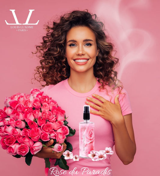 Le spray luxômiseur Multi-usages Tout en 1:ROSE DU PARADIS