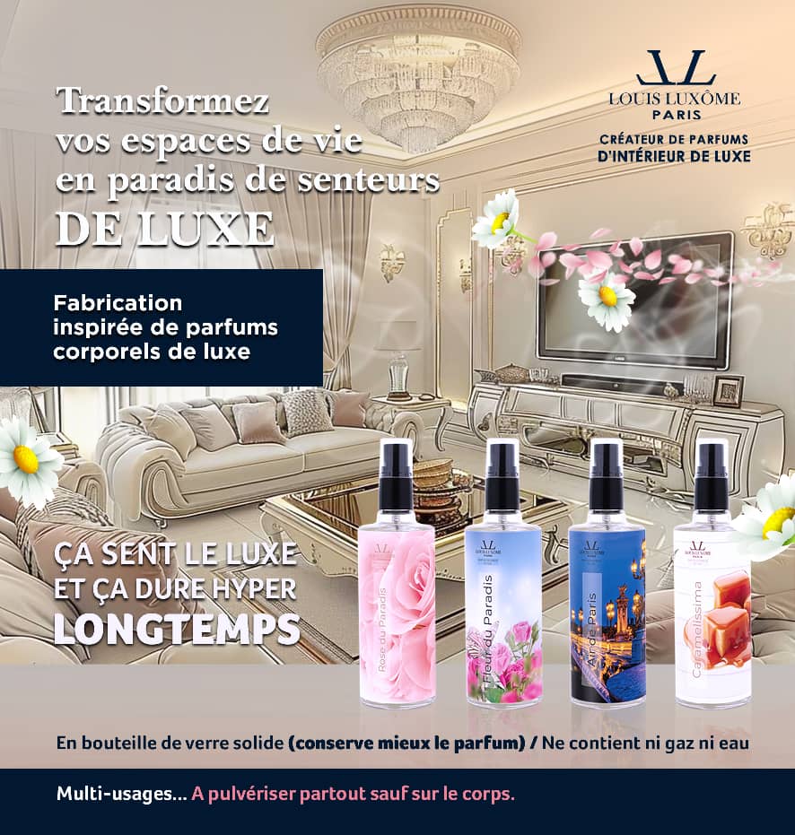 Le spray luxômiseur Multi-usages Tout en 1:ROSE DU PARADIS