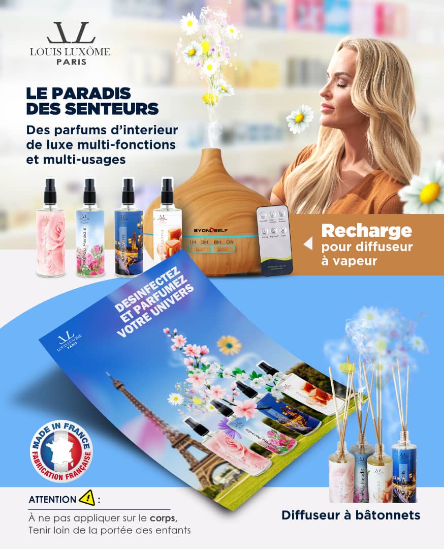 Le Spray Luxomiseur Multi-usages Tout en 1:AIR DE PARIS: